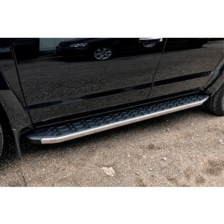 Sānu pakāpieni BlackLine (2 gab., alumīnijs) Volkswagen Amarok 2010–2022 foto 1