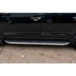 Sānu pakāpieni BlackLine (2 gab., alumīnijs) Volkswagen Amarok 2010–2022 foto 2