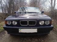 BMW 5. sērija E34 1988–1995 Lukturu uzacis (2 gab., melnas) foto 2
