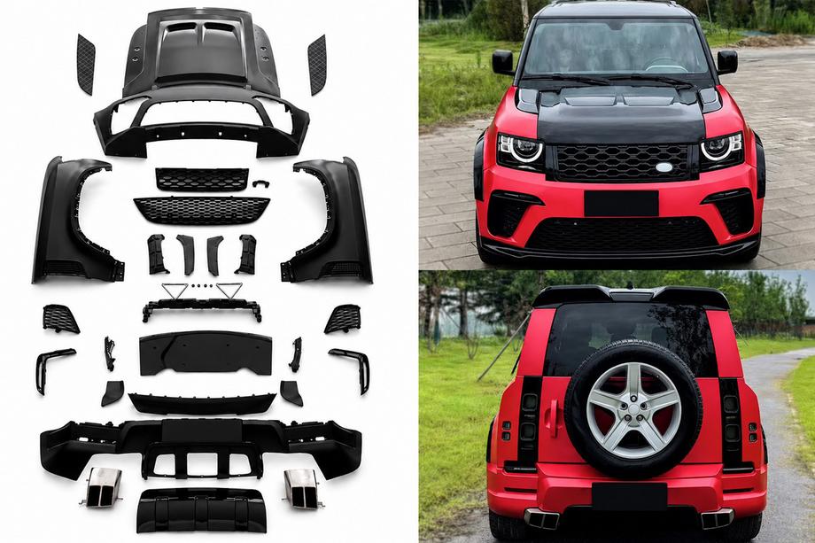 Land Rover Defender 2019– Virsbūves bodykit komplekts (SVR) Image