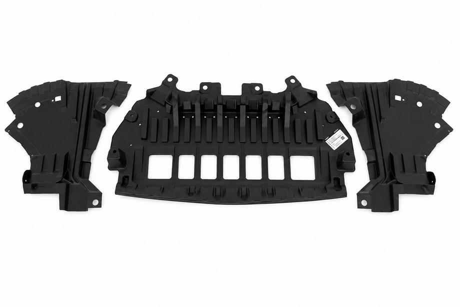 Mercedes S-class W222 2013–2022 Plastmasas aizsargs zem bufera S63/S65 (3 gab.) Foto 1