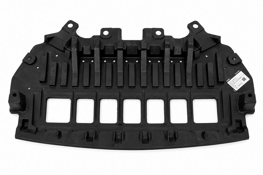 Mercedes S-class W222 2013–2022 Plastmasas aizsargs zem bufera S63/S65 (3 gab.) Foto 3