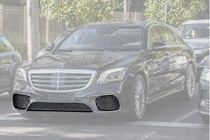 Mercedes S-class W222 2013–2022 Bampera režģu komplekts 2018-2021 (S65 AMG, hroms) foto 1