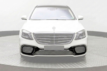 Mercedes S-class W222 2013–2022 Bampera difuzors 2018-2021 (S63/S65) foto 2