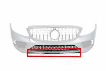 Mercedes C-class W205 2014–2021 Hroma līste bamperim (AMG Line 2018-2021) foto 1