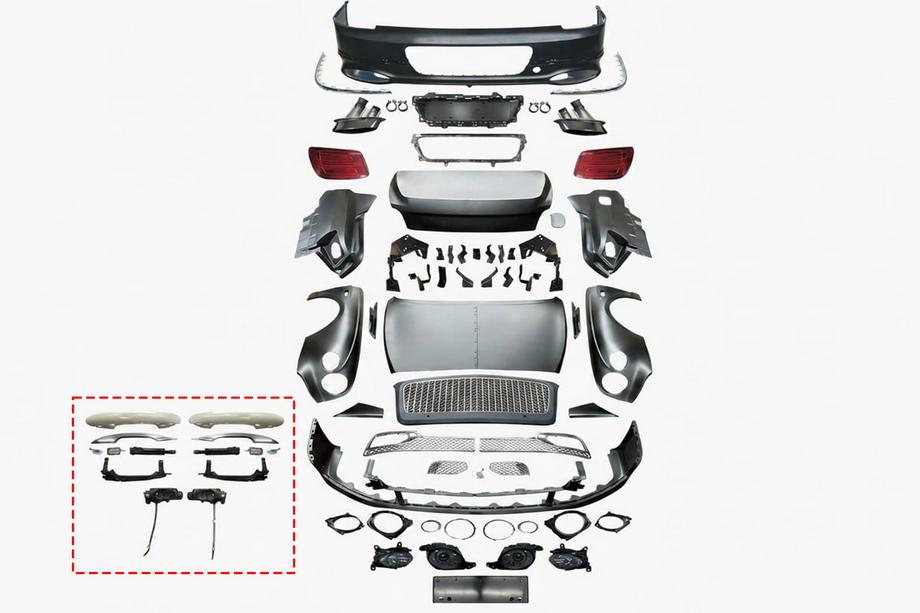 Bentley Flying Spur 2005–2013 Facelift komplekts 2019-2024 Foto 2
