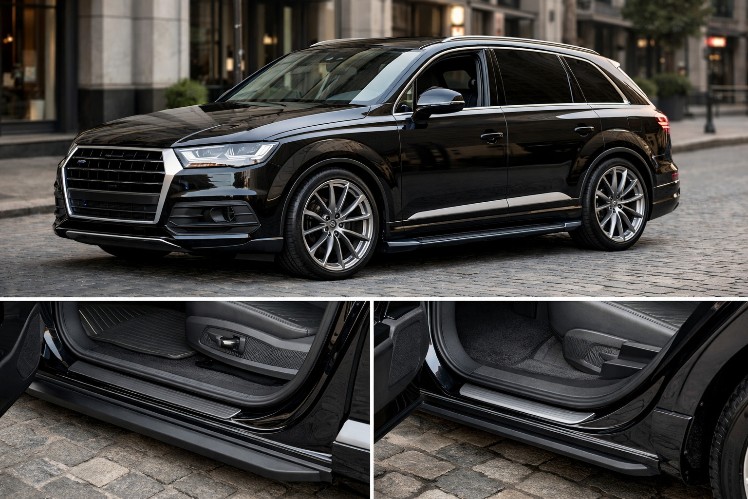 Audi Q7 starta uzlabojums pilsētai: ērtums un tīri sliekšņi