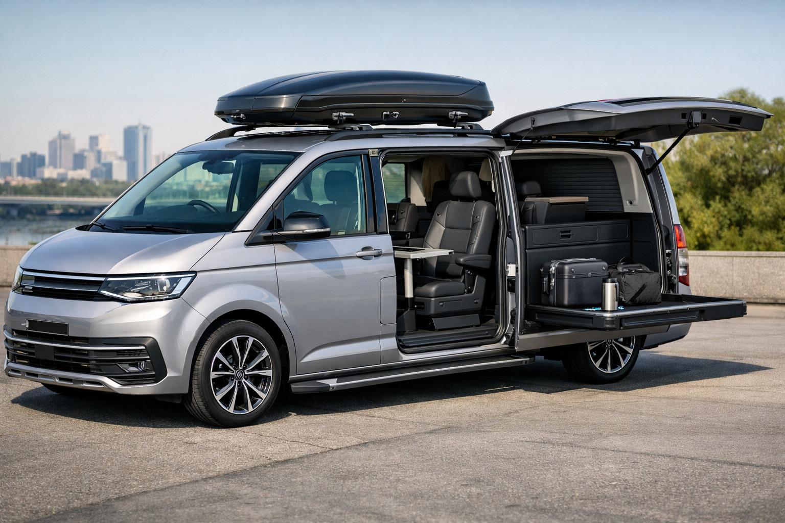 Uzlabojumu pakete Volkswagen Transporter T7 starppilsētu un biznesam