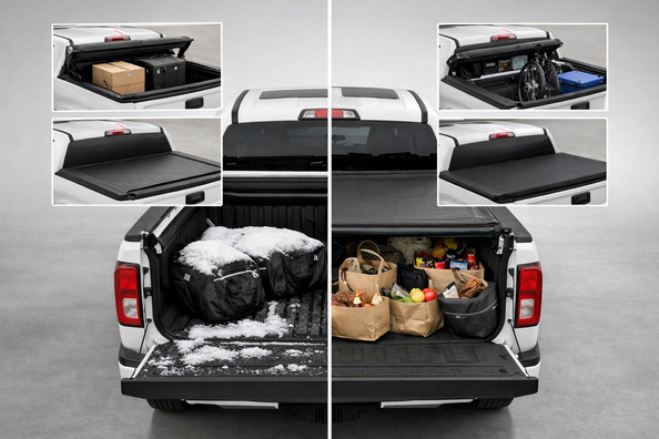 Ciets vai mīksts kravas kastes pārsegs: kas praktiskāks ikdienā