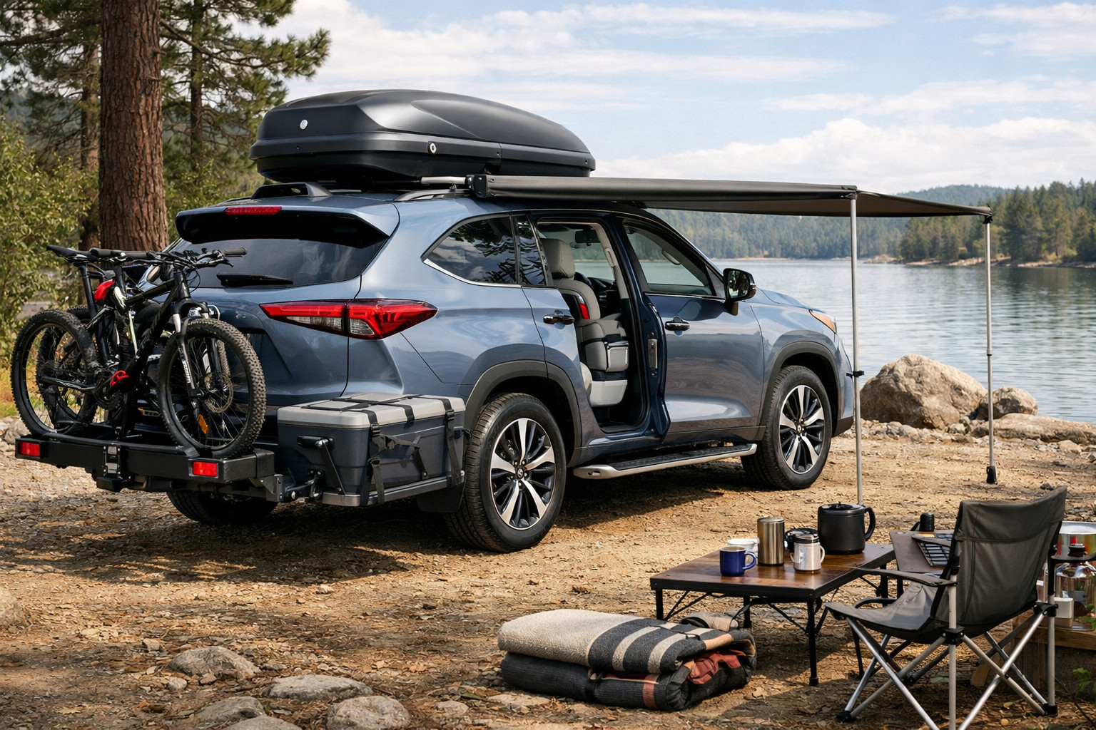 Toyota Highlander uzlabojumu pakete ģimenei un tāliem braucieniem