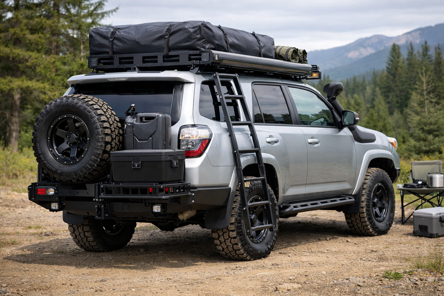 Ko uzstādīt Toyota 4Runner pēc iegādes dabai un bagāžai