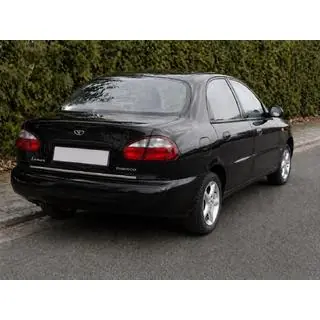 Bagāžnieka malas uzlika (nerūsējošā tērauda) Daewoo Lanos 1998–2017 foto 1