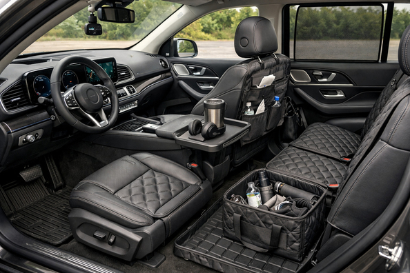 Ko uzstādīt Mercedes GLS X167 ikdienas komfortam un tīram salonam Foto 1