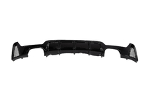 BMW 4 sērija F32/F33/F36 2012–2020 Aizmugurējā bampera difuzors divpusējai dubultizplūdei (M-Sport, ABS) foto 4