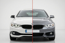BMW 4 sērija F32/F33/F36 2012–2020 M-Sport virsbūves komplekts (F32) Dubultais izpūtējs (abās pusēs) foto 1