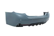 BMW 4 sērija F32/F33/F36 2012–2020 M-Sport virsbūves komplekts (F32) Dubultais izpūtējs (abās pusēs) foto 23