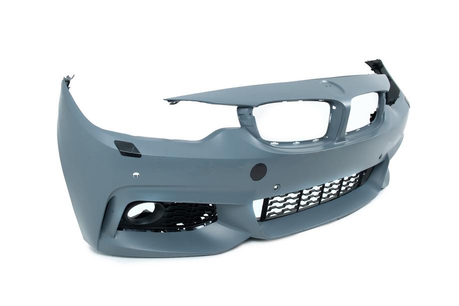 BMW 4 sērija F32/F33/F36 2012–2020 M-Sport virsbūves komplekts (F32) Divi izplūdes uzgaļi vienā pusē Foto 15