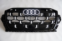 Audi Q7 2015–2026 Priekšējā reste RSQ-Style LED (2024-2026, spīdīgi melna) foto 2