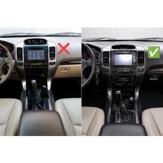 Salona uzlabojumu komplekts – paneļa uzliku komplekts Lexus GX460 2023 Style Toyota Land Cruiser Prado 120 2002–2009 foto 3