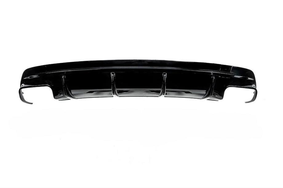 Mercedes CLA C117 2013–2019 Izpārdošana Aizmugurējais difuzors Black (CLA45 dizains ar izplūdes uzgaļiem) Image