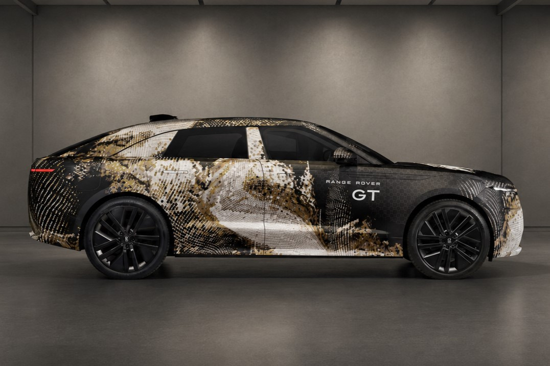 Jauno Range Rover GT oficiāli prezentēts: elektrisks grand tourer uz EMA platformas