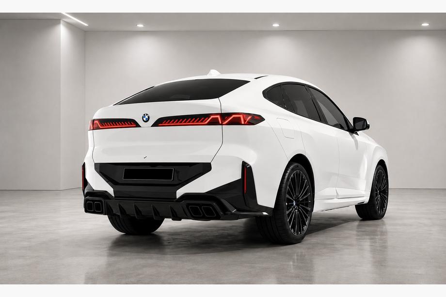 BMW X6 G66 2027– Aizmugurējā bampera difuzors Paradigma Image