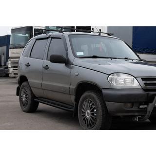 Sānu pakāpieni Premium Black (2 gab., nerūsējošais tērauds) foto 2