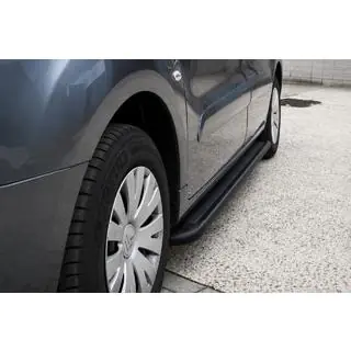 Premium Black sānu pakāpieni (2 gab., nerūsējošais tērauds) foto 1