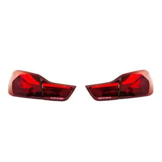 Aizmugurējie lukturi M4 Style Sarkani BMW 4 sērija F32/F33/F36 2012–2020 foto 1