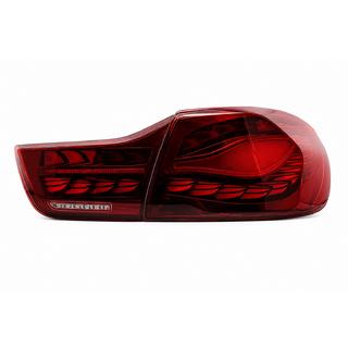 Aizmugurējie lukturi GTS Style Red