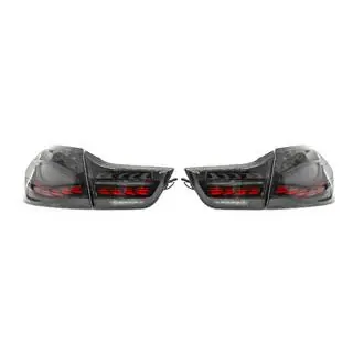 Aizmugurējie lukturi GTS Style Smoke BMW 4 sērija F32/F33/F36 2012–2020 foto 1