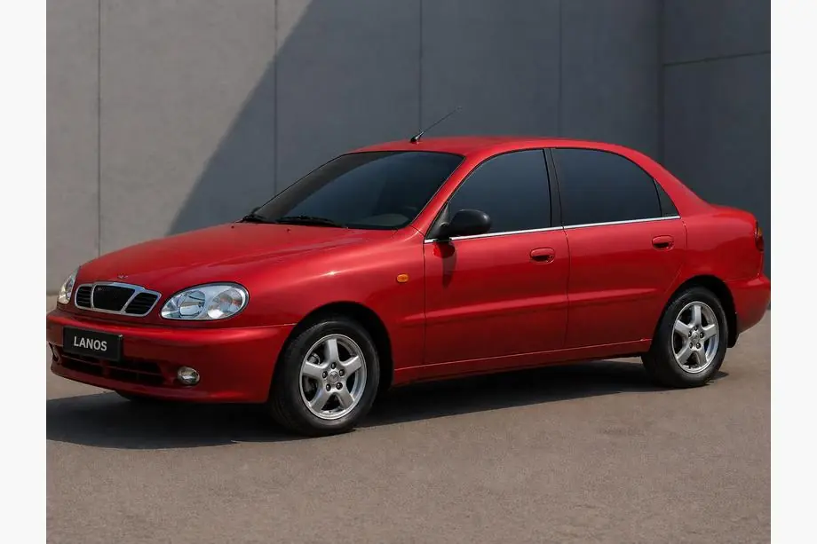 Daewoo Lanos 1998–2017 Logu apmales (4 gab., nerūsējošais tērauds) Image