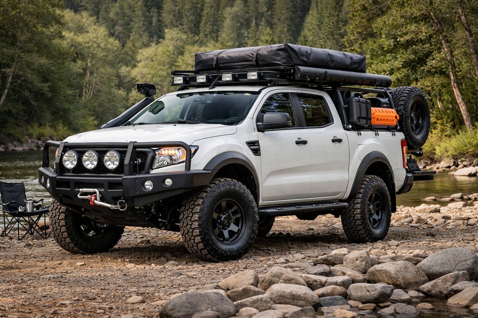 Ford Ranger 2011-2022 uzlabojumu pakete darbam un izbraucieniem dabā