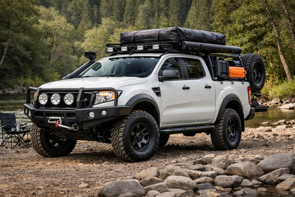 Ford Ranger 2011-2022 uzlabojumu pakete darbam un izbraucieniem dabā