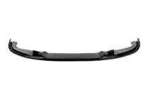 BMW 5. sērija E60/E61 2003–2010 Izpārdošana: Priekšējā lipa uzlika DPT v2 (ar spārniņiem, M5 Hamann, melna spīdīga) foto 1