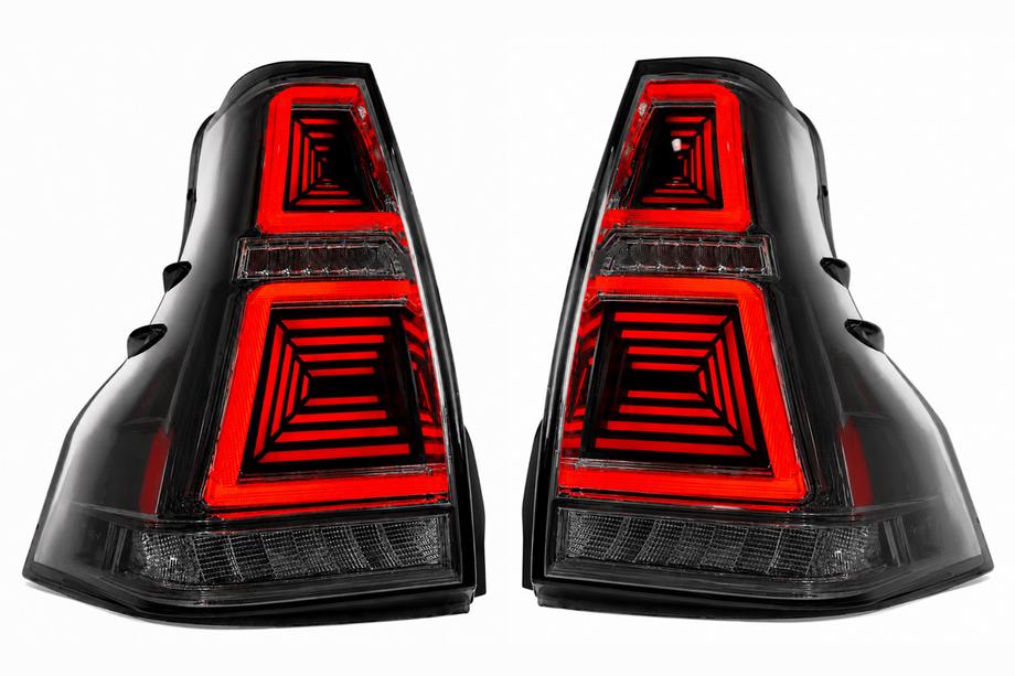 Toyota Land Cruiser Prado 150 2009–2023 LED aizmugurējie lukturi V2 (2017–2023, 2 gab.) Foto 2