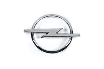 Opel Combo 2002–2012 Opel priekšējā emblēma 9196806 (stiprinājums ar klipšiem, 95 mm) foto 1