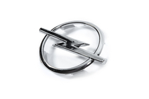 Opel Combo 2002–2012 Opel priekšējā emblēma 9196806 (stiprinājums ar klipšiem, 95 mm) foto 2