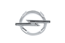 Opel Combo 2002–2012 Opel priekšējā emblēma 9196806 (stiprinājums ar klipšiem, 95 mm) foto 4