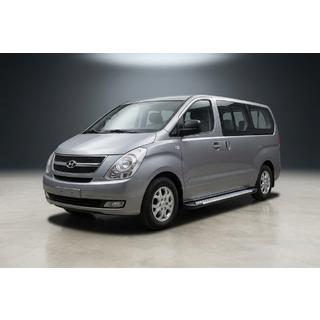 Sānu pakāpieni Allmond Grey (2 gab., alumīnija) Hyundai H300, H1, Starex 2008–2020 foto 1