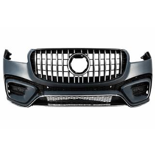 Priekšējais bamperis GLS450 komplektā ar GT Panamericana režģi (2025-Design)