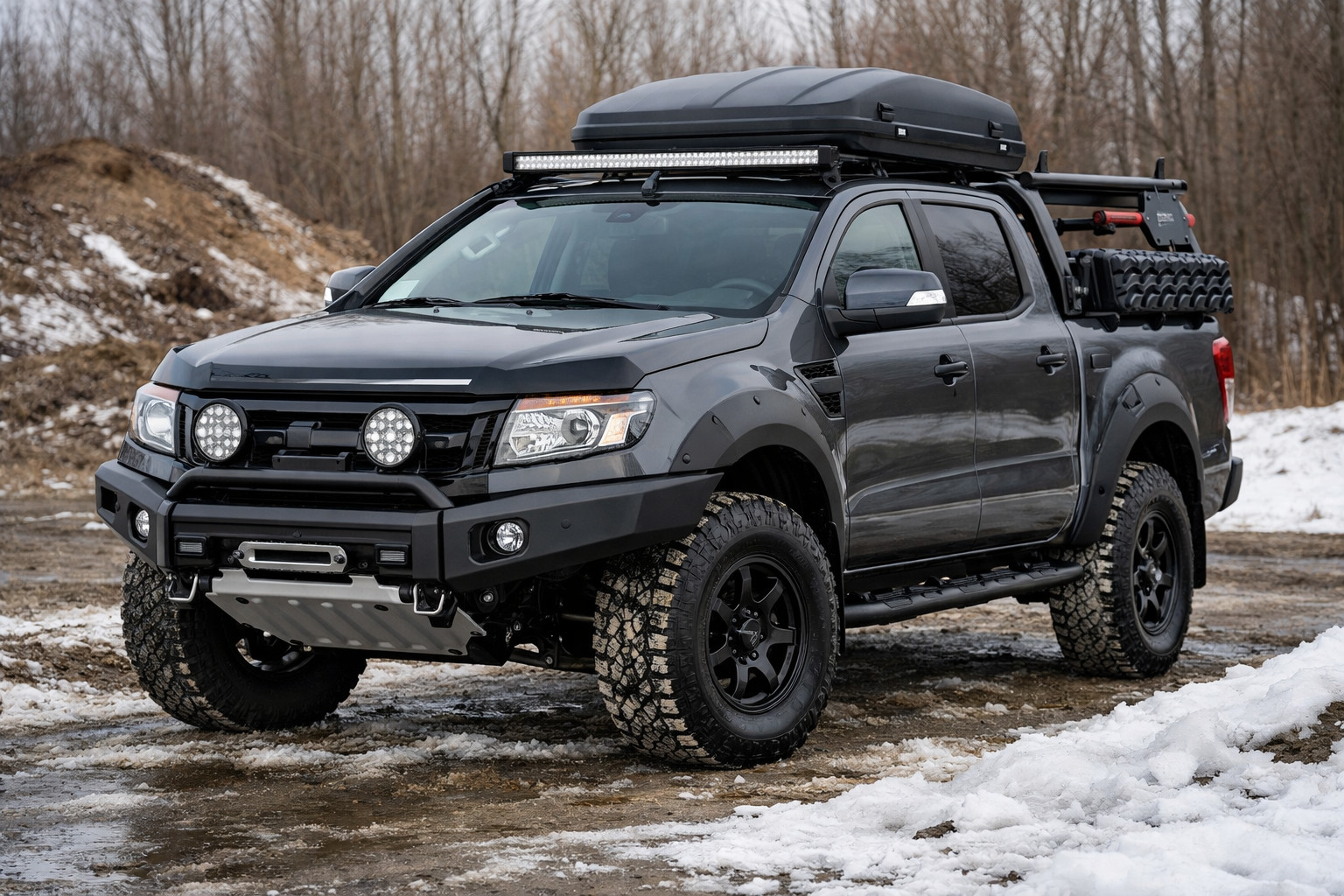 Ford Ranger 2011-2022 sākuma uzlabojums darbam, dubļiem un ziemai