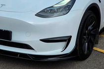 Tesla Model Y 2020– Priekšējā bufera uzlika (lūpa) Lip Fast (2020-2024) foto 4