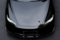 Tesla Model 3 2017– Priekšējā bampera lūpas uzlika Lip Turbo (2024+) foto 1
