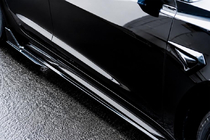 Tesla Model 3 2017– Turbo sliekšņu uzlikas (2024+) foto 1