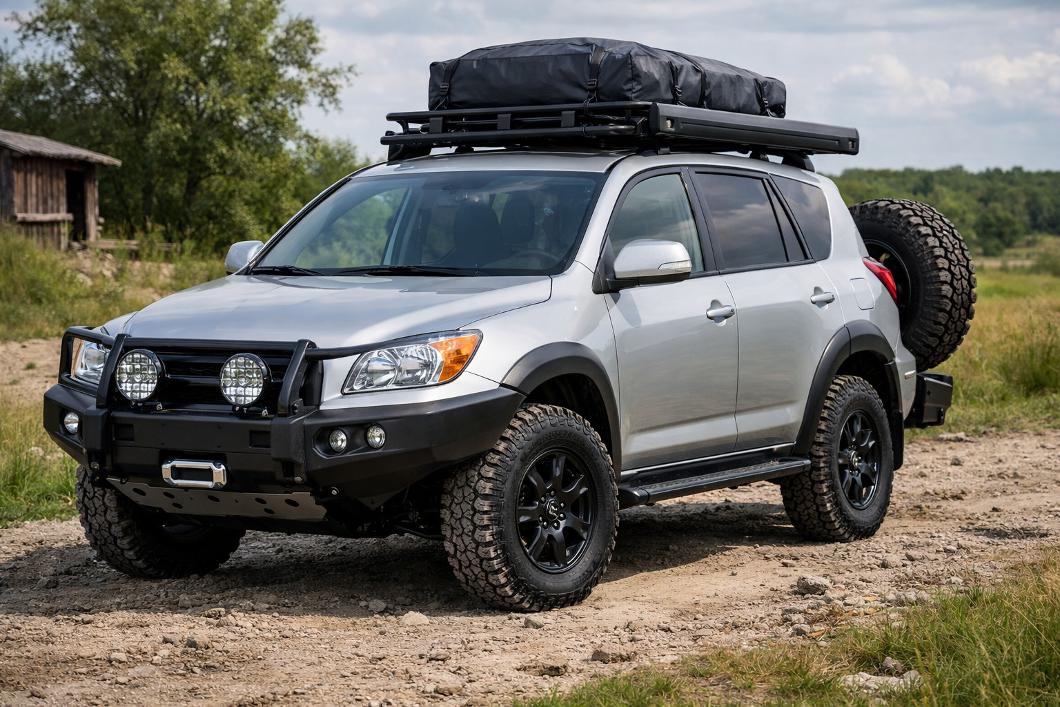 Toyota RAV4 2006-2013 uzlabojumu pakete laukiem un sliktiem ceļiem