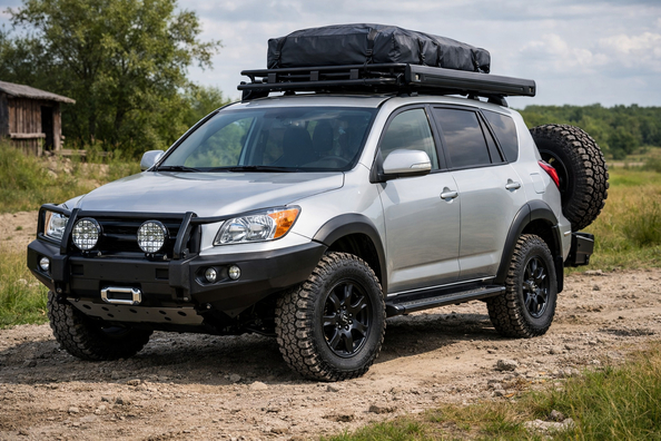 Toyota RAV4 2006-2013 uzlabojumu pakete laukiem un sliktiem ceļiem