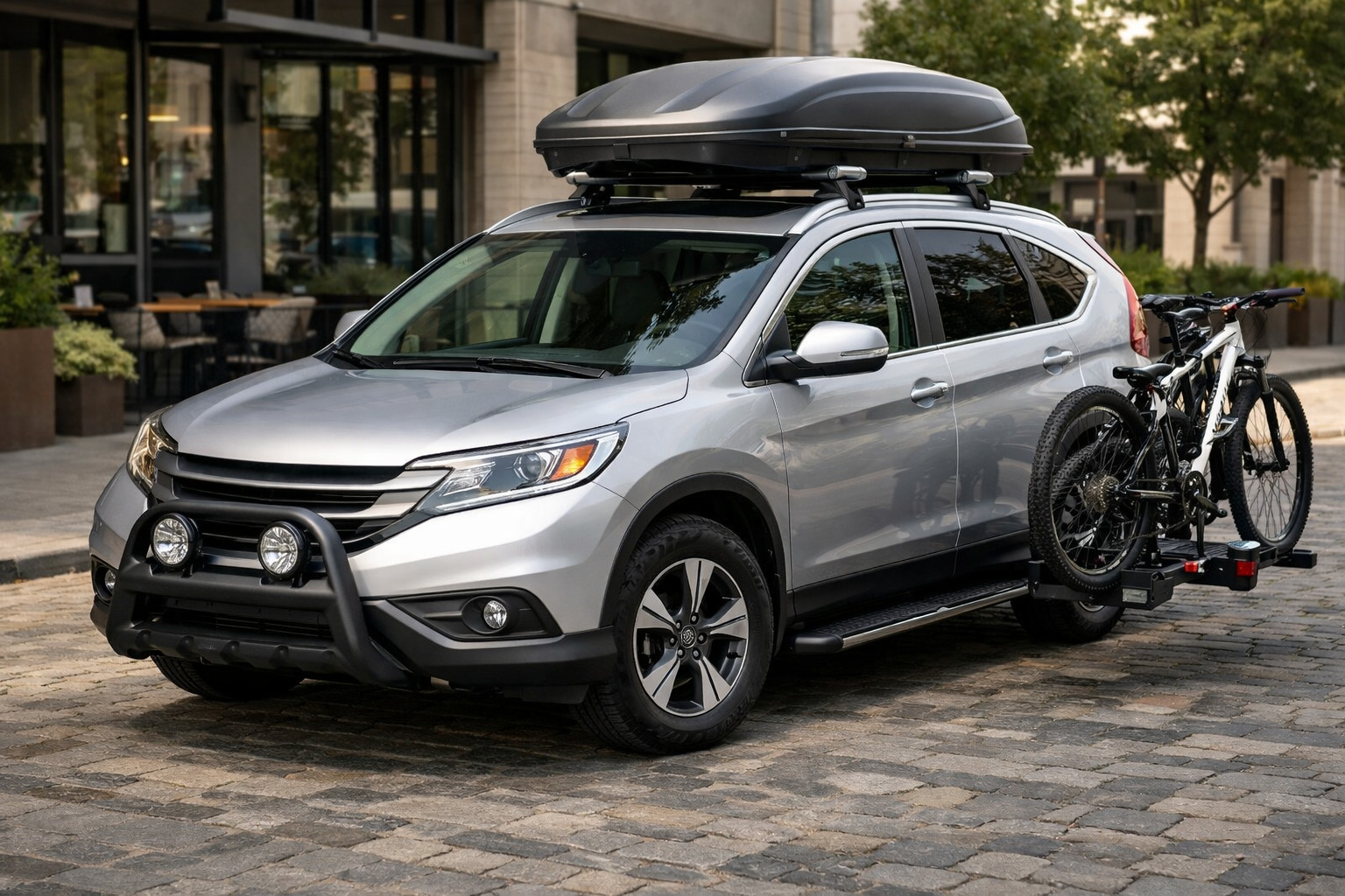 Sākuma uzlabojums Honda CR-V 2012-2016 ģimenei un pilsētai