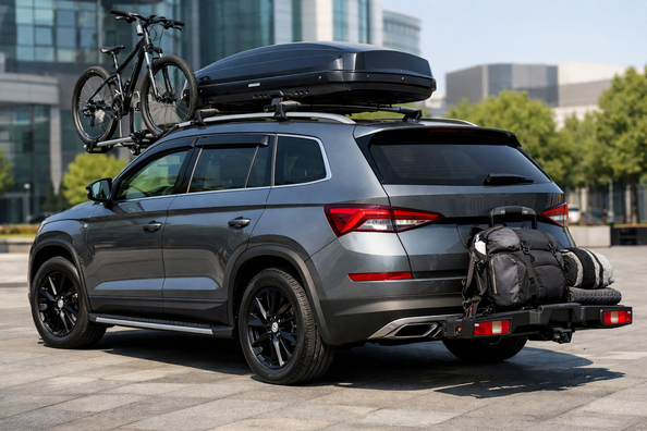 Skoda Kodiaq 2023 sākuma uzlabojums pilsētai un ģimenes braucieniem
