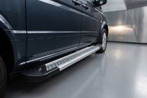Mercedes Viano 2004–2014 Sānu pakāpieni New Vision Grey (2 gab., alumīnijs) foto 1